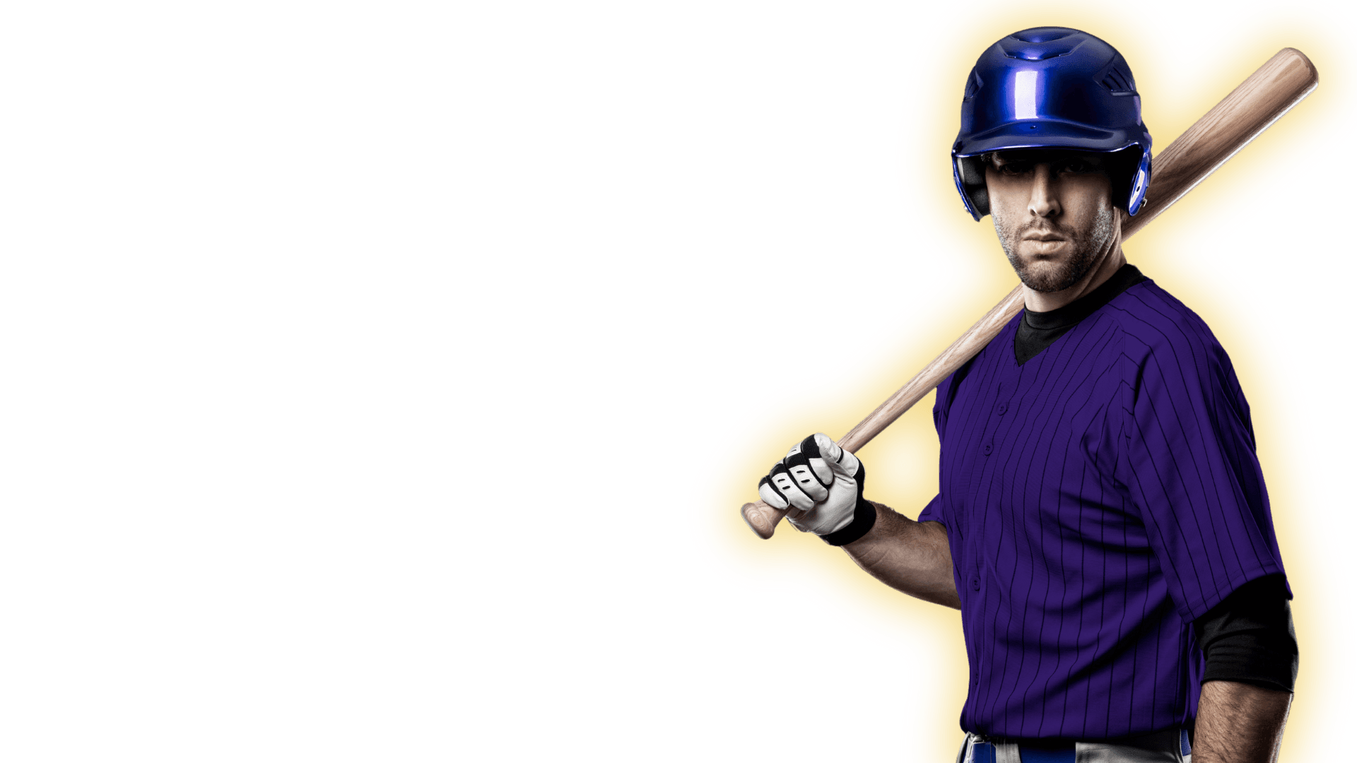 Promo image - baseball player with bat